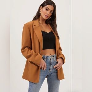 ASTR The Label Oversized Boyfriend Blazer